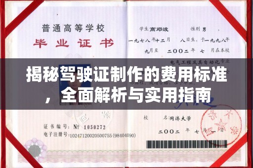邢台揭秘驾驶证制作的费用标准，全面解析与实用指南