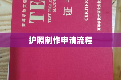 邢台护照制作申请流程