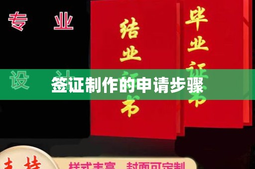 邢台签证制作的申请步骤